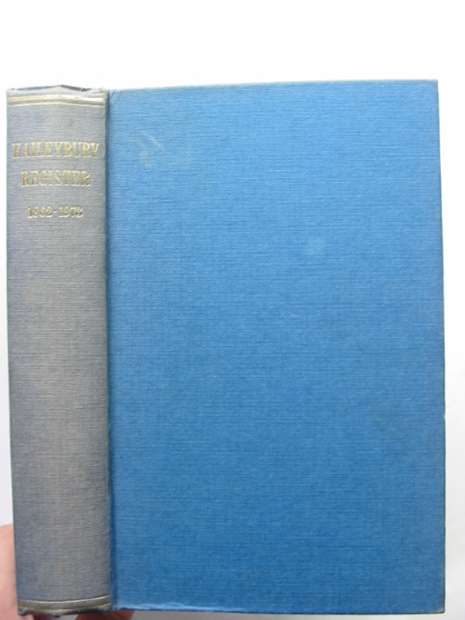 Photo of HAILEYBURY REGISTER 1862-1973 written by Hood, William F. published by Haileybury And Imperial Service College (STOCK CODE: 628533)  for sale by Stella & Rose's Books