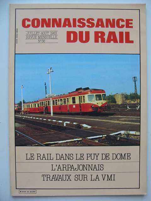 Photo of CONNAISSANCE DU RAIL No. 36- Stock Number: 629289