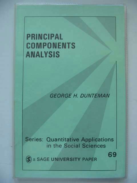Photo of PRINCIPAL COMPONENTS ANALYSIS- Stock Number: 629711