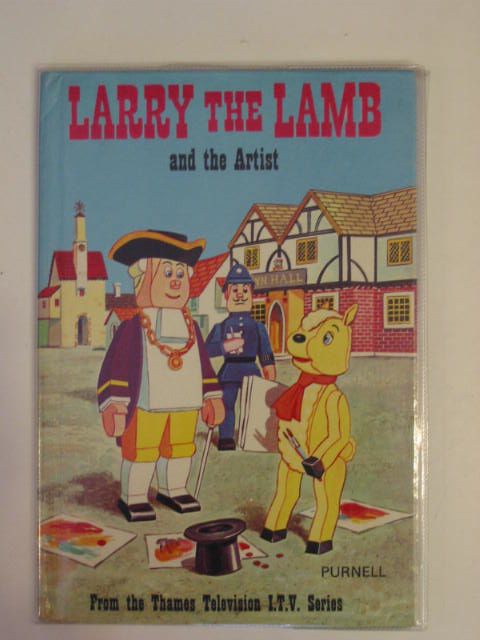 Photo of LARRY THE LAMB AND THE ARTIST- Stock Number: 677935