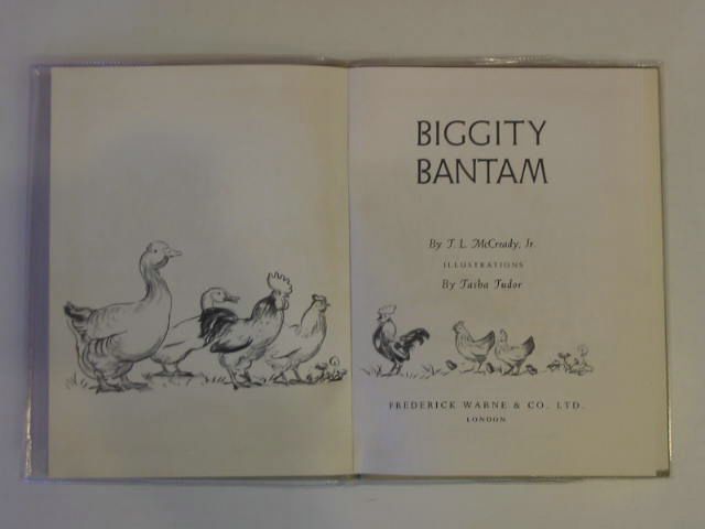 Photo of BIGGITY BANTAM written by McCready, T.L. illustrated by Tudor, Tasha published by Frederick Warne &amp; Co Ltd. (STOCK CODE: 682930)  for sale by Stella & Rose's Books