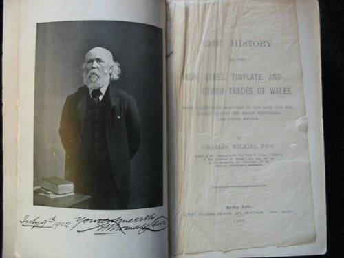 Photo of THE HISTORY OF THE IRON, STEEL, TINPLATE, AND OTHER TRADES OF WALES written by Wilkins, Charles published by Joseph Williams Limited (STOCK CODE: 686630)  for sale by Stella & Rose's Books