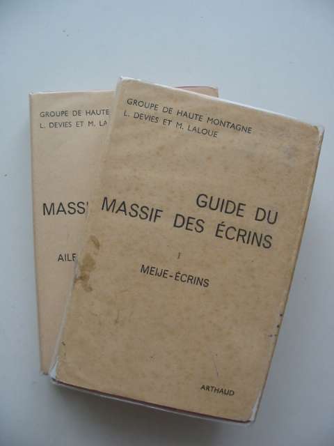 Photo of GUIDE DU MASSIF DES ECRINS (2 VOLS) written by Devies, Lucien Laloue, Maurice published by B. Arthaud (STOCK CODE: 692737)  for sale by Stella & Rose's Books