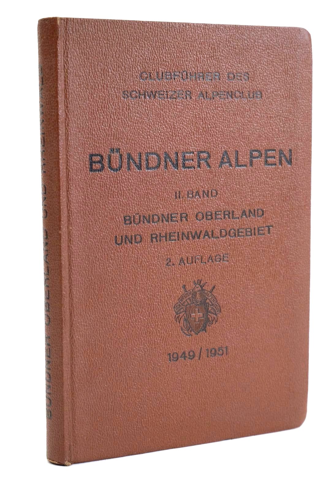 Photo of BUNDNER ALPEN II BAND written by Derichsweiler, W. Imhof, Ed. published by Schweizer Alpenclub (STOCK CODE: 692739)  for sale by Stella & Rose's Books