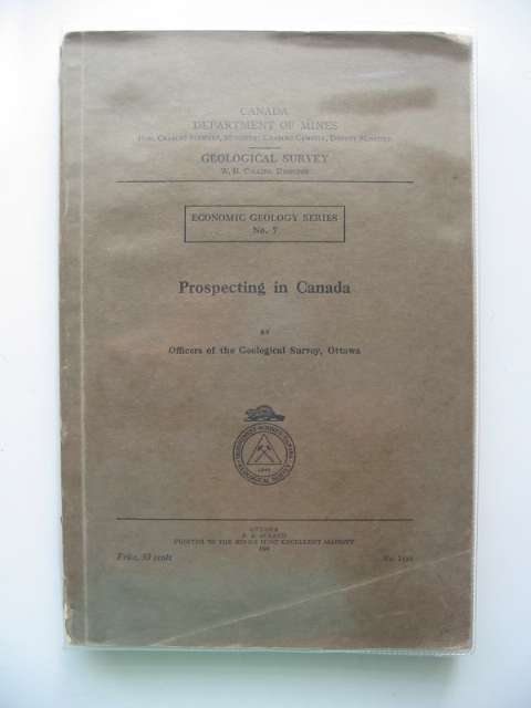 Photo of PROSPECTING IN CANADA published by Canada Department Of Mines (STOCK CODE: 693326)  for sale by Stella & Rose's Books