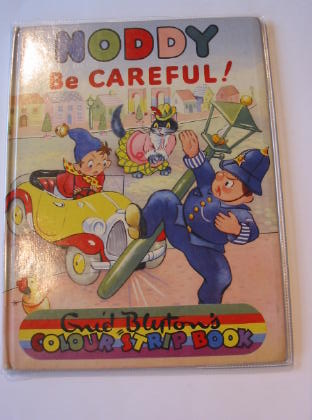 Photo of NODDY BE CAREFUL! written by Blyton, Enid illustrated by Beek,  published by Sampson Low, Marston & Co. Ltd., D.V. Publications Ltd. (STOCK CODE: 724270)  for sale by Stella & Rose's Books