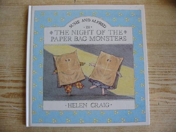 Photo of SUSIE AND ALFRED IN THE NIGHT OF THE PAPER BAG MONSTERS written by Craig, Helen illustrated by Craig, Helen published by Walker Books (STOCK CODE: 728833)  for sale by Stella & Rose's Books