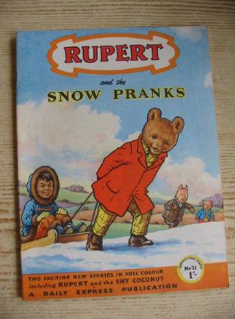 Photo of RUPERT ADVENTURE SERIES No. 31 - RUPERT AND THE SNOW PRANKS written by Bestall, Alfred published by Daily Express (STOCK CODE: 731228)  for sale by Stella & Rose's Books