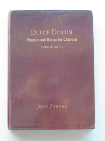 Photo of DULCE DOMUM RHYMES AND SONGS FOR CHILDREN (OLD & NEW)- Stock Number: 803517