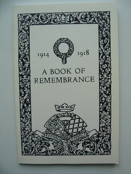 Photo of A BOOK OF REMEMBRANCE published by The Naval &amp; Military Press Ltd. (STOCK CODE: 806313)  for sale by Stella & Rose's Books