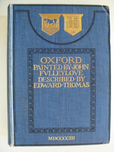 Photo of OXFORD written by Thomas, Edward illustrated by Fulleylove, John published by A. & C. Black (STOCK CODE: 806637)  for sale by Stella & Rose's Books
