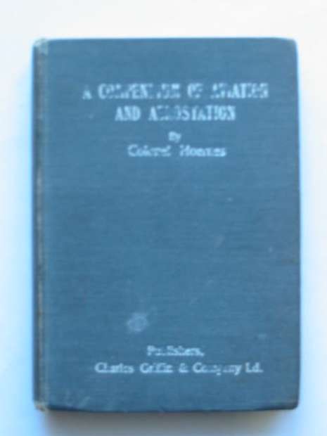 Photo of A COMPENDIUM OF AVIATION AND AEROSTATION written by Hoernes, H. Ledeboer, J.H. published by Charles Griffin &amp; Co. Ltd. (STOCK CODE: 809859)  for sale by Stella & Rose's Books