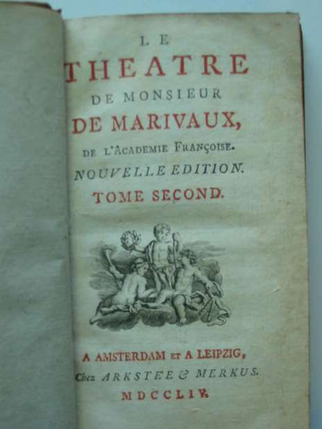 Photo of LE THEATRE DE MONSIEUR DE MARIVAUX written by De Marivaux, Monsieur published by Arkstee & Merkus (STOCK CODE: 810343)  for sale by Stella & Rose's Books