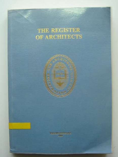 Photo of THE REGISTER OF ARCHITECTS 1994- Stock Number: 810379