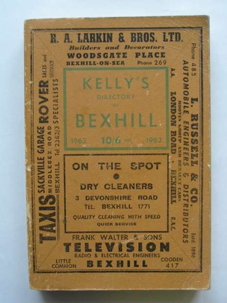 Photo of KELLY'S DIRECTORY OF BEXHILL- Stock Number: 810489