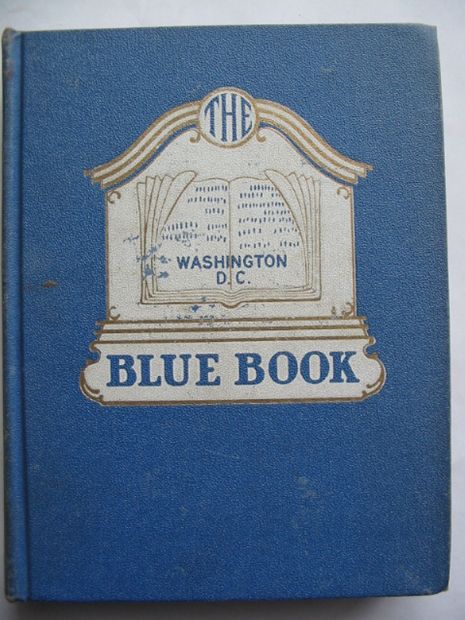 Photo of THE BLUE BOOK OF WASHINGTON D.C.- Stock Number: 810623