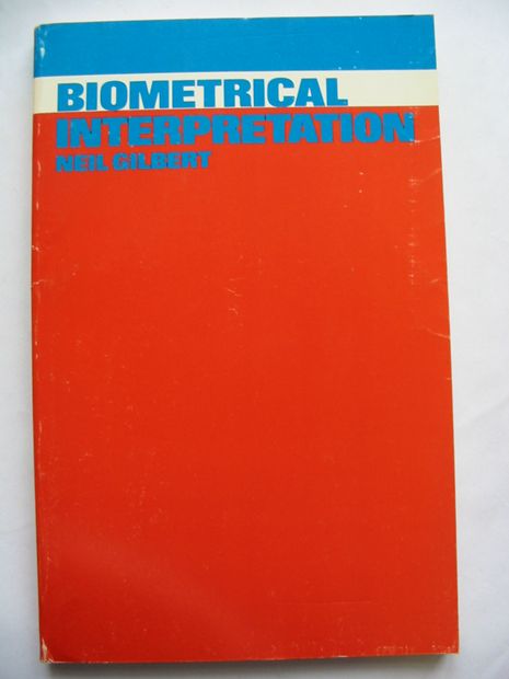 Photo of BIOMETRICAL INTERPRETATION written by Gilbert, Neil published by Oxford University Press (STOCK CODE: 810968)  for sale by Stella & Rose's Books