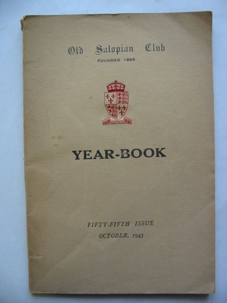 Photo of OLD SALOPIAN CLUB YEAR-BOOK 1943 published by Wilding &amp; Son Ltd. (STOCK CODE: 811144)  for sale by Stella & Rose's Books