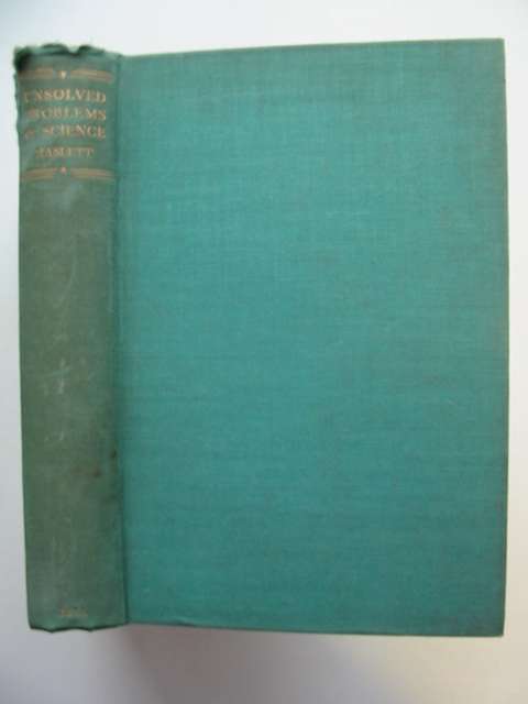 Photo of UNSOLVED PROBLEMS OF SCIENCE written by Haslett, A.W. published by G. Bell &amp; Sons Ltd. (STOCK CODE: 811774)  for sale by Stella & Rose's Books