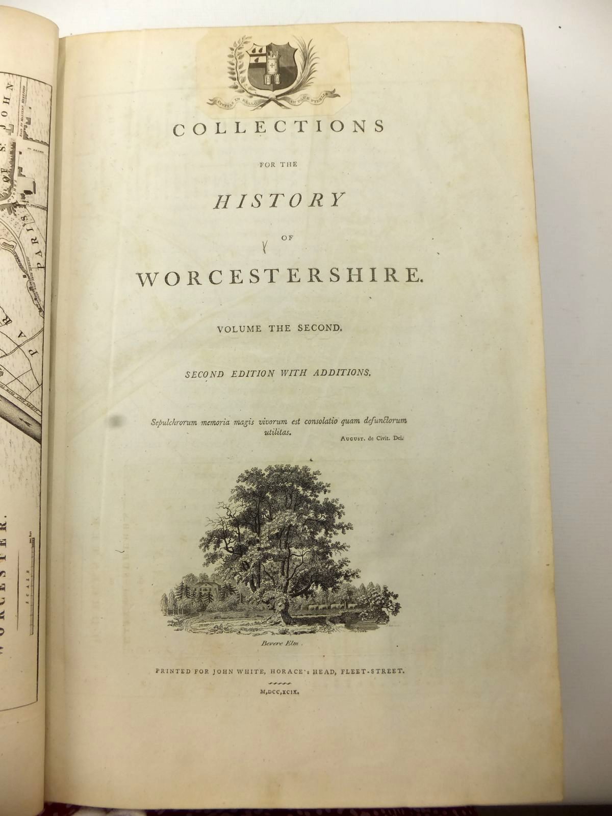 Photo of COLLECTIONS FOR THE HISTORY OF WORCESTERSHIRE written by Nash, Tredway published by John White (STOCK CODE: 813546)  for sale by Stella & Rose's Books