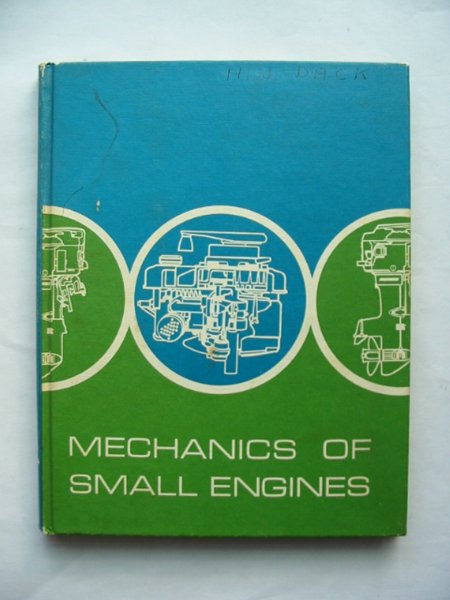Photo of MECHANICS OF SMALL ENGINES- Stock Number: 814368