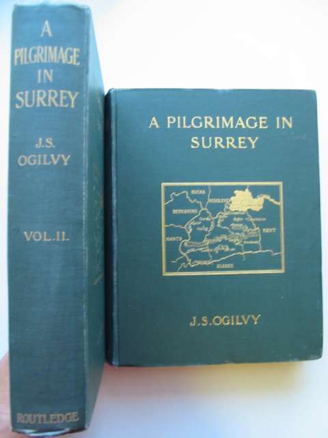 Photo of A PILGRIMAGE IN SURREY written by Ogilvy, James S. illustrated by Ogilvy, James S. published by Waverley Book Company Ltd. (STOCK CODE: 815467)  for sale by Stella & Rose's Books