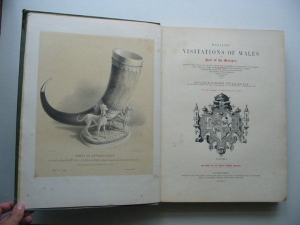 Photo of HERALDIC VISITATIONS OF WALES written by Meyrick, Samuel Rush published by William Rees (STOCK CODE: 816480)  for sale by Stella & Rose's Books