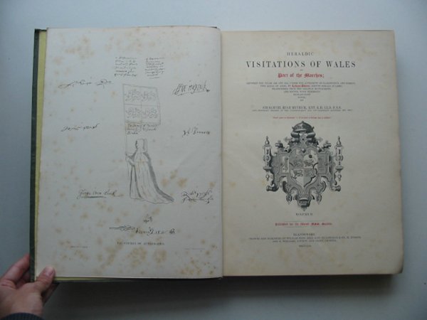 Photo of HERALDIC VISITATIONS OF WALES written by Meyrick, Samuel Rush published by William Rees (STOCK CODE: 816480)  for sale by Stella & Rose's Books
