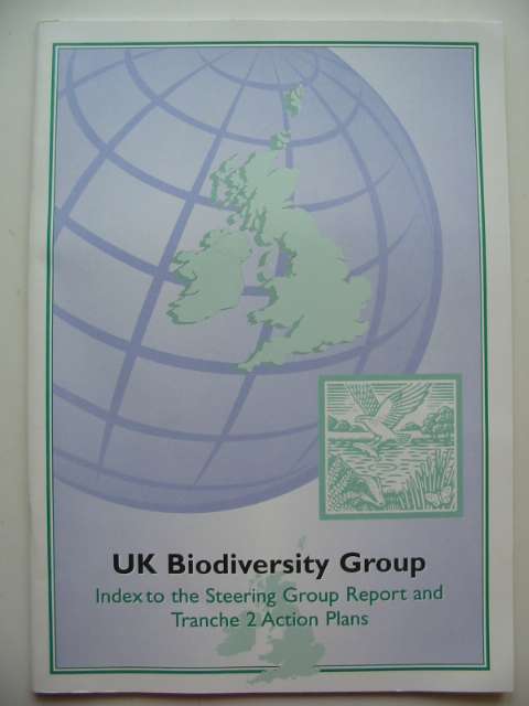 Photo of UK BIODIVERSITY GROUP INDEX TO THE STEERING GROUP REPORT AND TRANCHE 2 ACTION PLANS published by English Nature (STOCK CODE: 817611)  for sale by Stella & Rose's Books