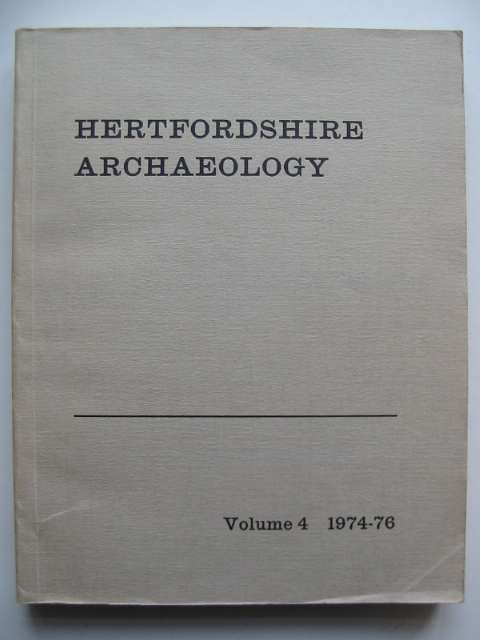 Photo of HERTFORDSHIRE ARCHAEOLOGY VOL 4 1974-76 written by Davies, D. Gareth published by St Albans And Hertforshire Architectural And Archaeological Society (STOCK CODE: 818014)  for sale by Stella & Rose's Books