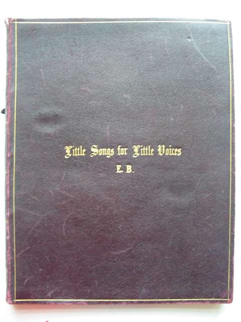 Photo of LITTLE SONGS FOR LITTLE VOICES written by Gatty, Alfred Scott published by Metzler &amp; Co. (STOCK CODE: 820381)  for sale by Stella & Rose's Books