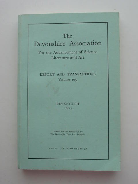Photo of THE DEVONSHIRE ASSOCIATION FOR THE ADVANCEMENT OF SCIENCE LITERATURE AND ART published by The Devonshire Press (STOCK CODE: 821567)  for sale by Stella & Rose's Books