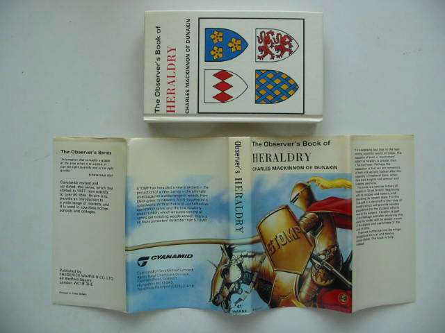 Photo of THE OBSERVER'S BOOK OF HERALDRY (CYANAMID WRAPPER)- Stock Number: 822835