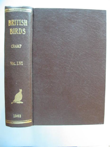 Photo of BRITISH BIRDS VOL. LVI written by Cramp, Stanley published by H.F. &amp; G. Witherby Ltd. (STOCK CODE: 875020)  for sale by Stella & Rose's Books