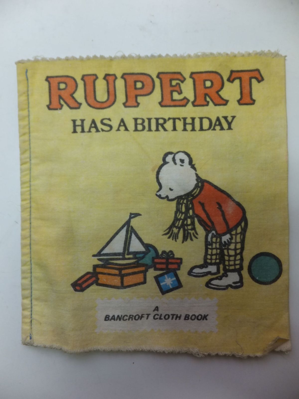 Photo of RUPERT HAS A BIRTHDAY published by Bancroft &amp; Co.(Publishers) Ltd. (STOCK CODE: 900671)  for sale by Stella & Rose's Books