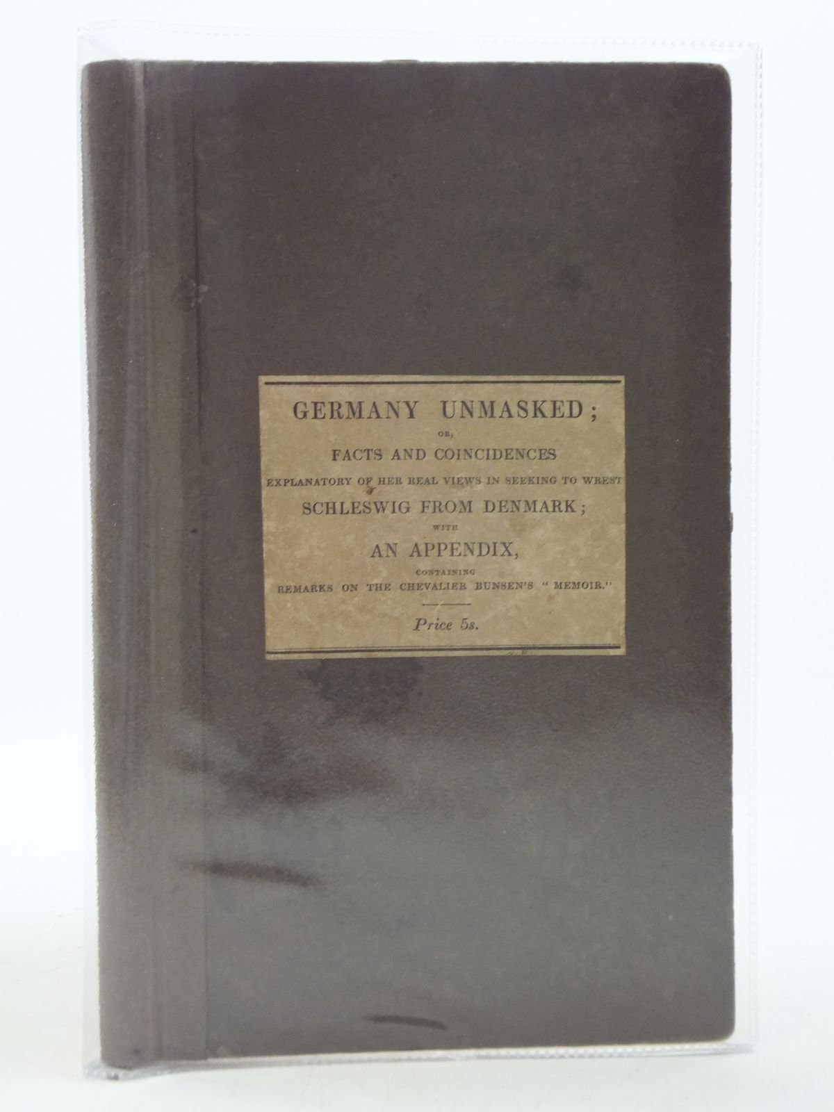 Photo of GERMANY UNMASKED written by Preston, J.R. published by Pelham Richardson (STOCK CODE: 986193)  for sale by Stella & Rose's Books