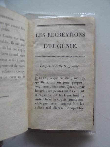 Photo of LES RECREATIONS D'EUGENIE written by De R., Mme. published by Genets, Jeune, Libraire (STOCK CODE: 986948)  for sale by Stella & Rose's Books