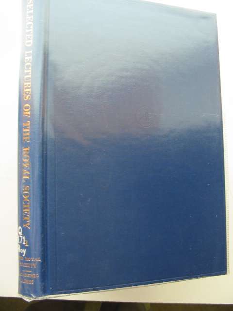 Photo of SELECTED LECTURES OF THE ROYAL SOCIETY VOLUME 1 published by The Royal Society (STOCK CODE: 989100)  for sale by Stella & Rose's Books