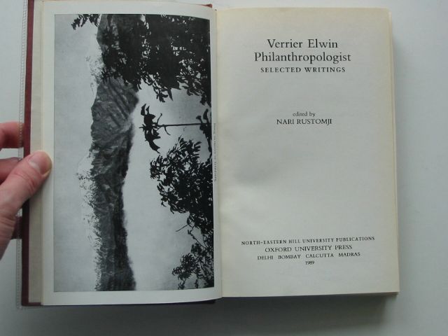 Photo of VERRIER ELWIN PHILANTHROPOLOGIST SELECTED WRITINGS written by Rustomji, Nari
Elwin, Verrier published by Oxford University Press (STOCK CODE: 989176)  for sale by Stella & Rose's Books