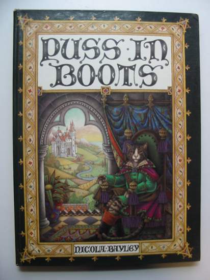 Photo of PUSS IN BOOTS written by Logue, Christopher illustrated by Bayley, Nicola published by Jonathan Cape (STOCK CODE: 991684)  for sale by Stella & Rose's Books